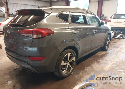 2016 Hyundai Tucson Limited из США, поврежденный, VIN KM8J3CA29GU221821